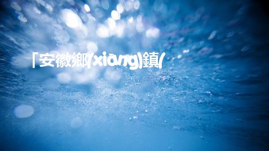 「安徽鄉(xiāng)鎮(zhèn)河道清淤工程：精準(zhǔn)落實(shí)，高效推進(jìn)」
