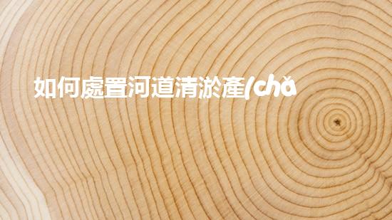 如何處置河道清淤產(chǎn)生的污泥