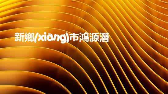 新鄉(xiāng)市鴻源潛水工程有限公司