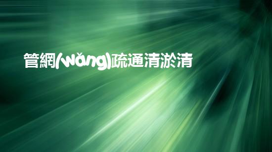 管網(wǎng)疏通清淤清淤工程中的秘密技術(shù)揭秘你不明白的施工技巧和留意事項！